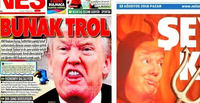 Τους αποτελειώνει: Στον άξονα του κακού η Τουρκία δια χειρός Τραμπ -Ανακοινώνει νέες κυρώσεις – Δολάριο, χρυσός τέλος στην Τουρκία -Πως θα ανοίξει αύριο το τουρκικό χρηματιστήριο;